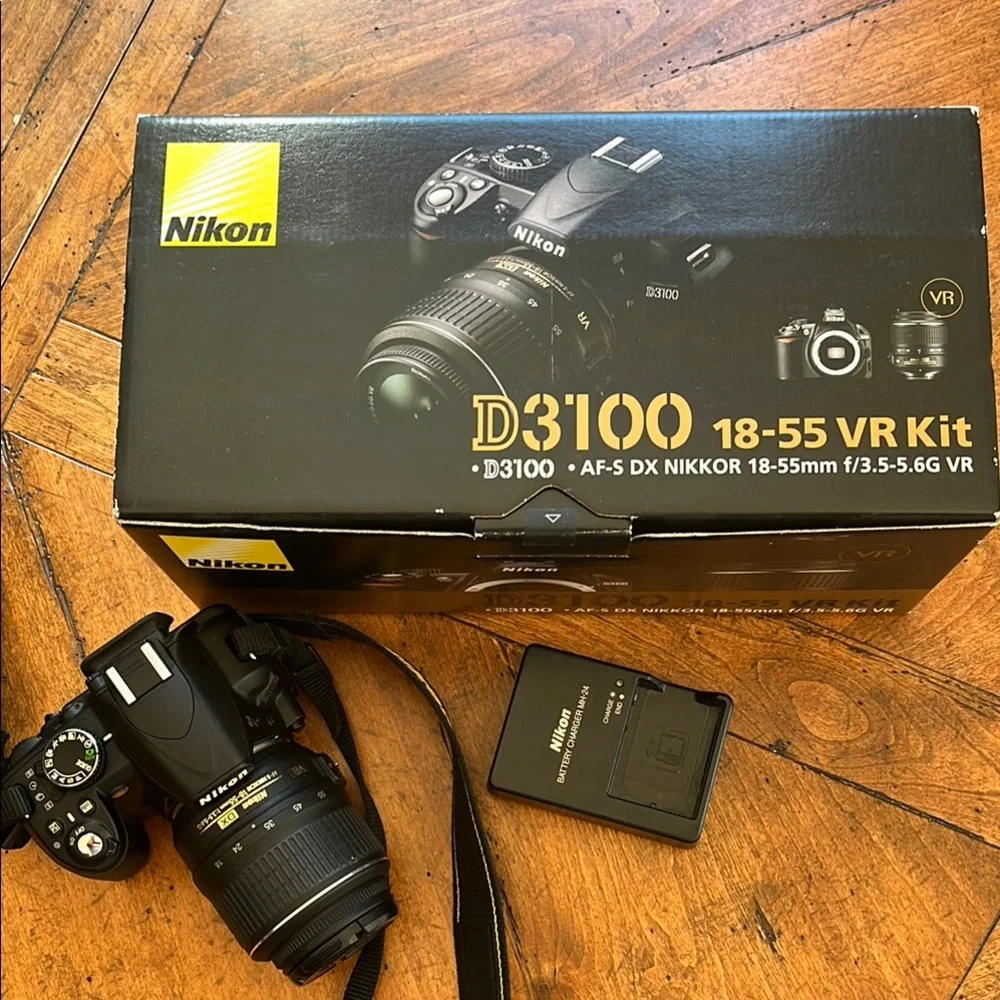Nikon D3100 Black DSLR Camera